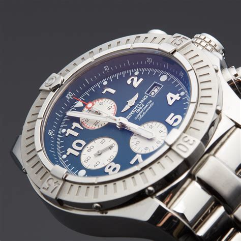 pre owned breitling super avenger|used breitling avenger for sale.